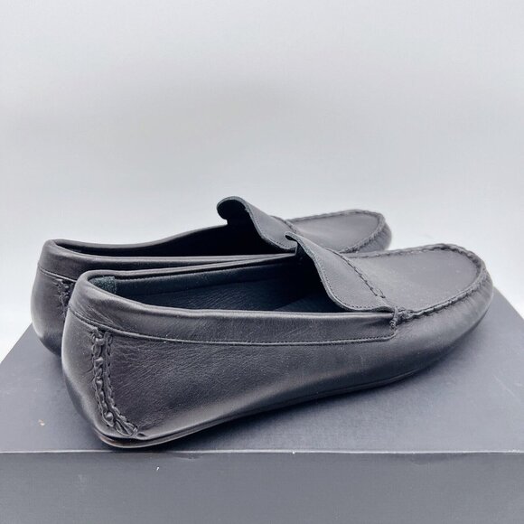 Allen Edmonds Super Sport Mens Driver Loafers Shoes Dress Black Leather US 9 - Picture 6 of 13